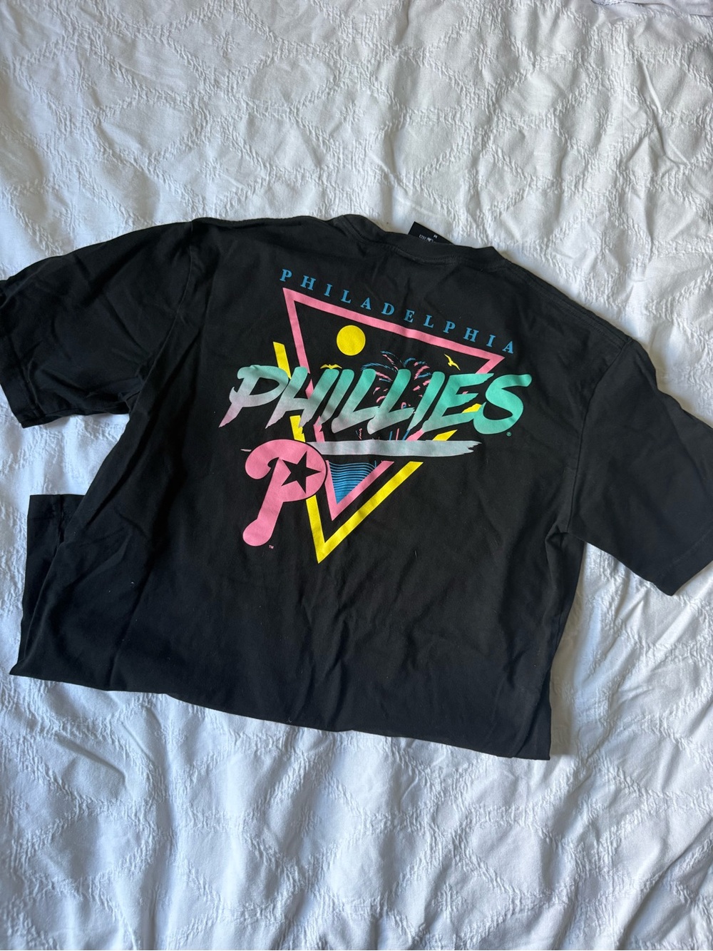 Philadelphia Phillies Retro New Era Tee Men’s M Oversized Fit